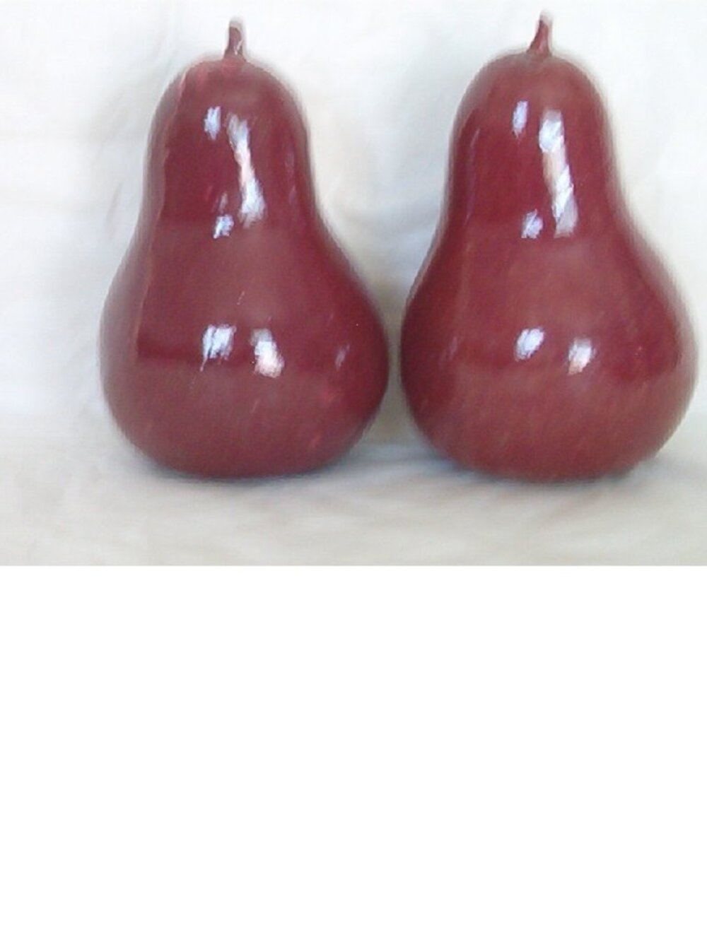 2-Piece Decorative Ceramic Pear